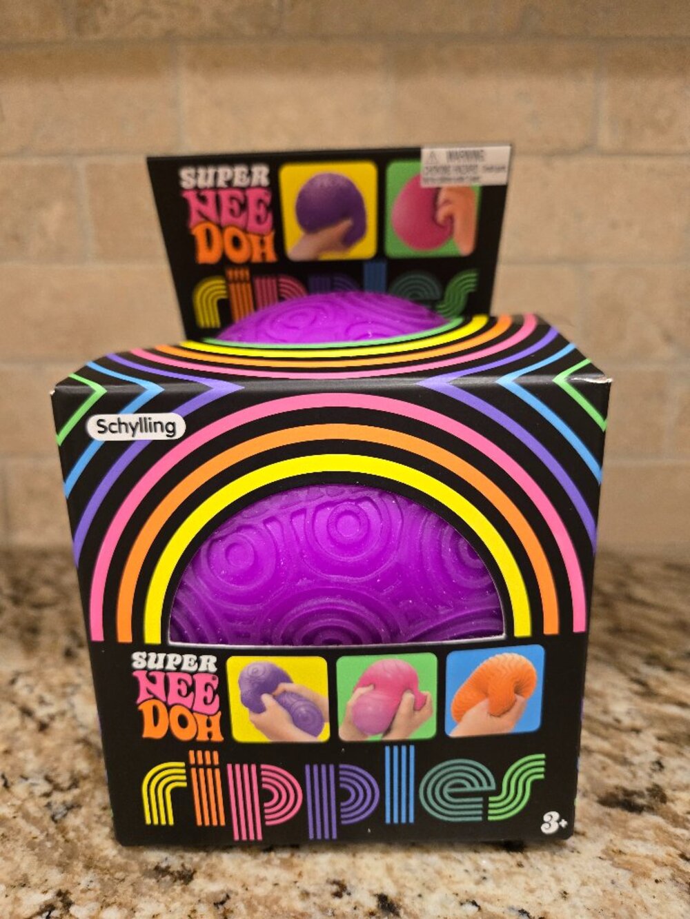 Super Needoh Ripples - Purple -  BNIB - Mega Size